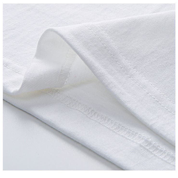 半袖Tシャツ ロゴプリント コットン クルーネック トップス | And Kawaii | 詳細画像11 