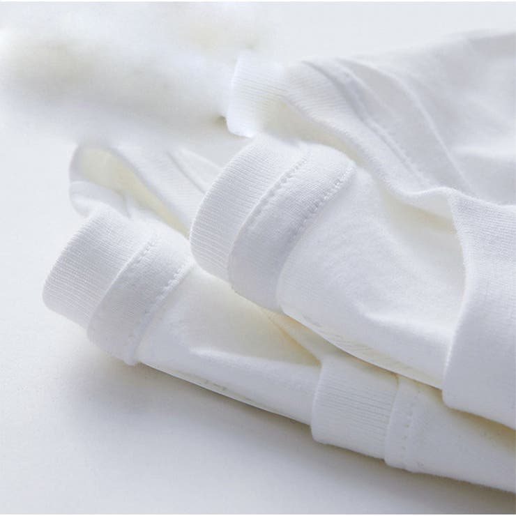 半袖Tシャツ ロゴプリント コットン クルーネック トップス | And Kawaii | 詳細画像8 