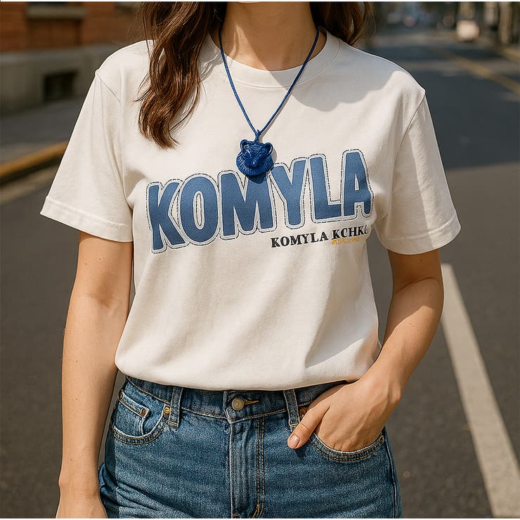 Tシャツ ロゴプリント 夏 コットン レディース 韓国風 | And Kawaii | 詳細画像8 