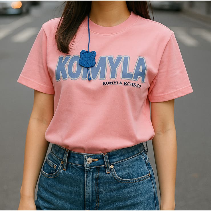 Tシャツ ロゴプリント 夏 コットン レディース 韓国風 | And Kawaii | 詳細画像6 