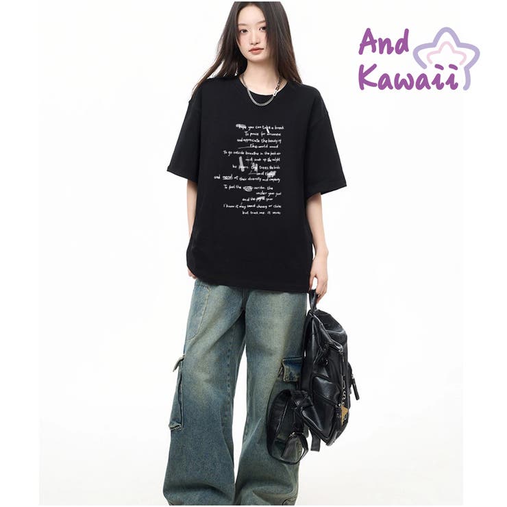 アドーア 黒 オーバーサイズ Tシャツ Lサイズ再販！BLACK【オーバーサイズ Tシャツ】トリアセテート