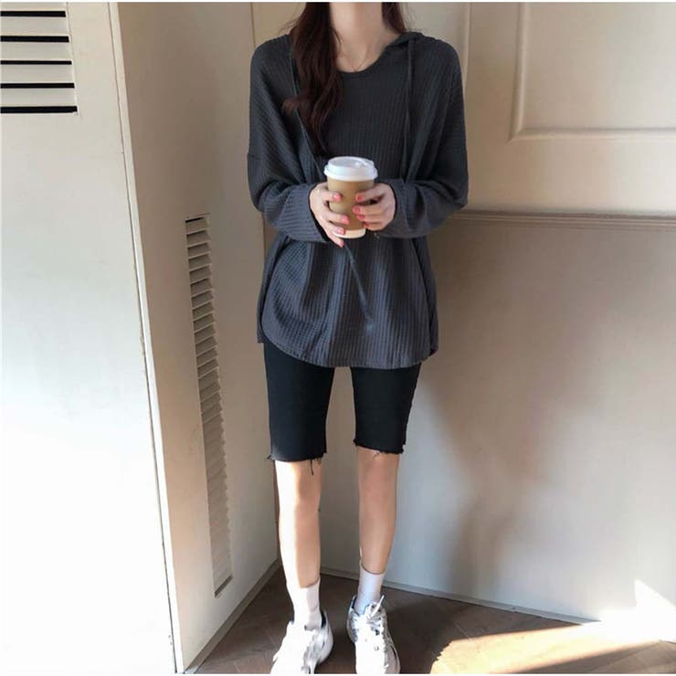 グレー | カーディガン 長袖 無地 | And Kawaii