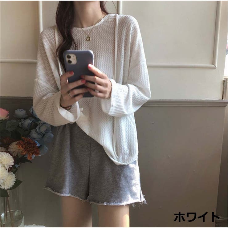 カーディガン 長袖 無地 | And Kawaii | 詳細画像4 