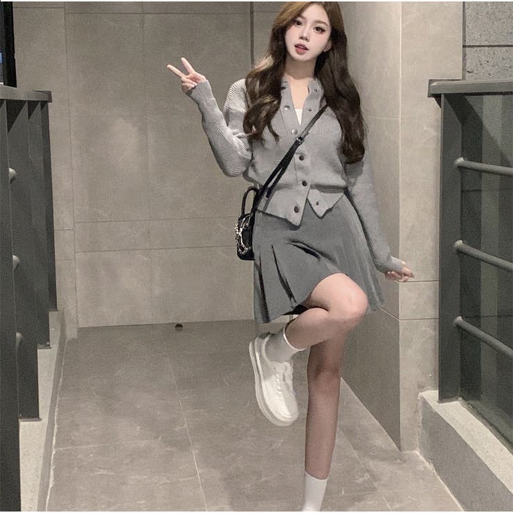 カーディガン ニットトップス 長袖 | And Kawaii | 詳細画像7 