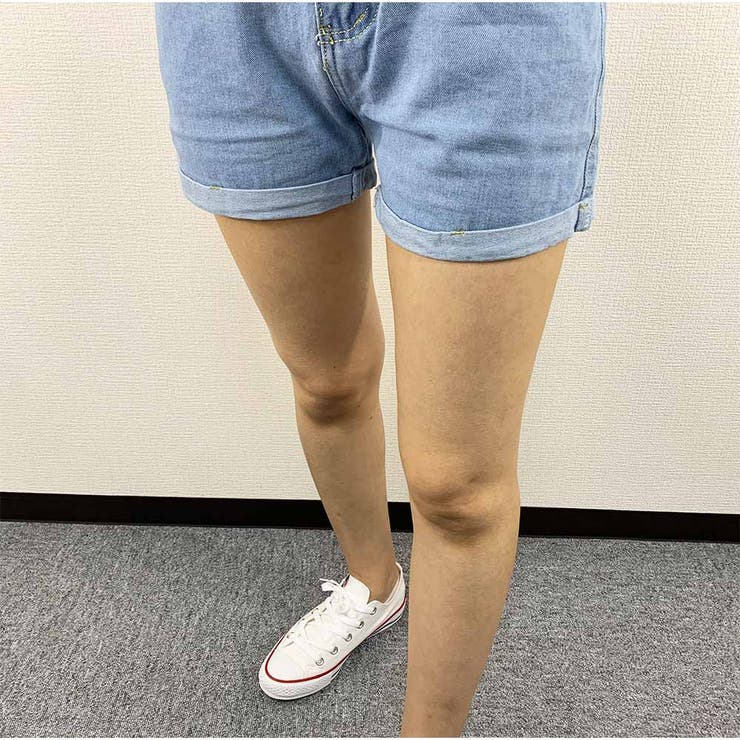 ダメージデニムショートパンツ レディース ショートパンツ | And Kawaii | 詳細画像9