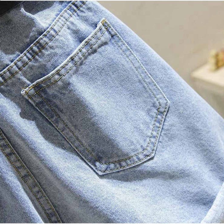 ダメージデニムショートパンツ レディース ショートパンツ | And Kawaii | 詳細画像5