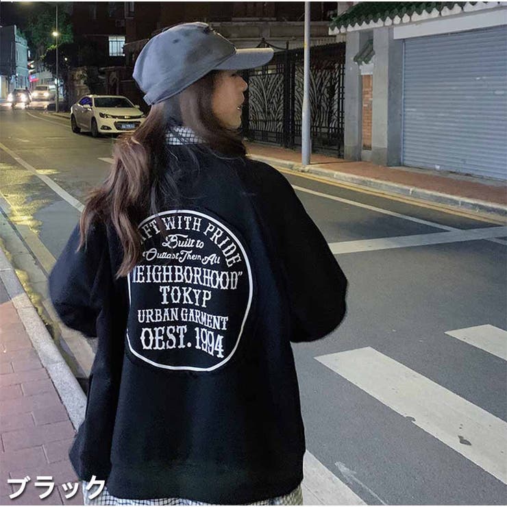 スウェット パーカー トレーナー トップス ロゴプリント 韓国ファッション 品番 Akiw And Kawaii アンドカワイイ のレディースファッション通販 Shoplist ショップリスト