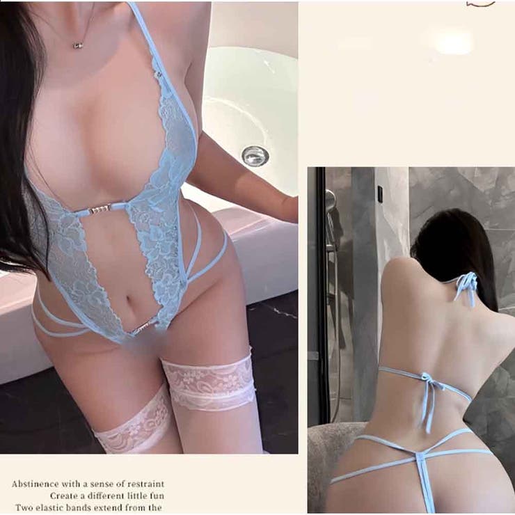フロントホック サイドストラップ レーステディ セクシー | And Kawaii | 詳細画像2 