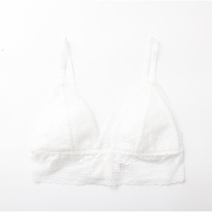 フラワーレース ノンワイヤー ブラトップ | And Kawaii | 詳細画像4 