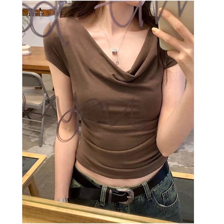 Tシャツ 半袖 オフショルダー2way | And Kawaii | 詳細画像11 