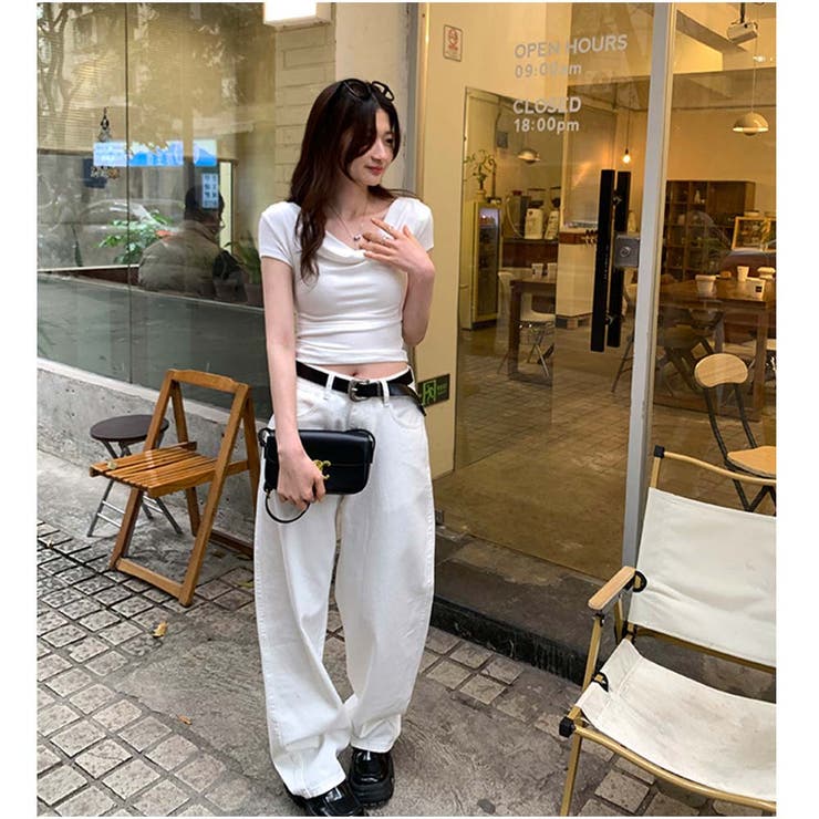 Tシャツ 半袖 オフショルダー2way | And Kawaii | 詳細画像15 