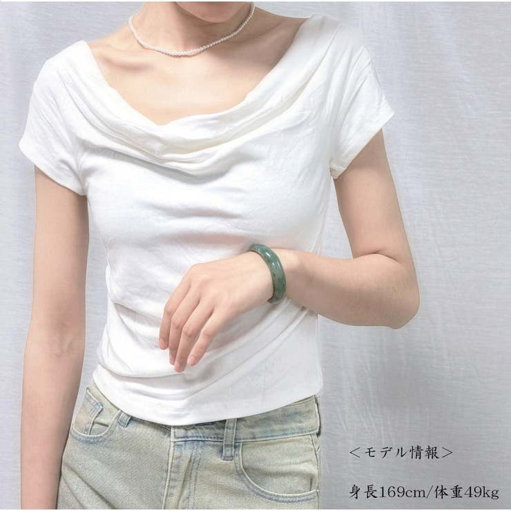 Tシャツ 半袖 オフショルダー2way | And Kawaii | 詳細画像3 