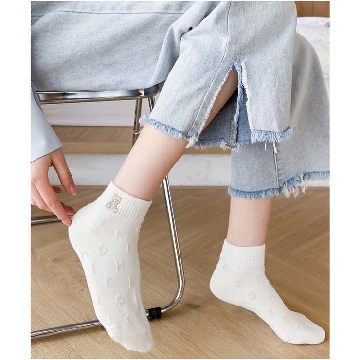 ロゴソックス 小物 靴下 夏  | And Kawaii | 詳細画像9 