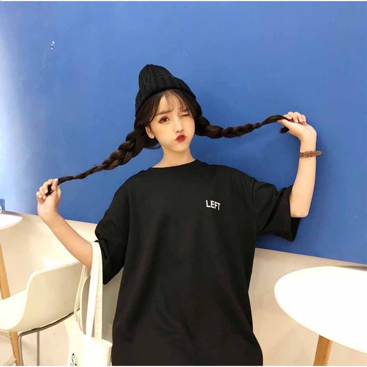 可愛い半袖プリントTシャツ❁⃘*.゜春夏お出かけに最適 Tシャツ 半袖 トップス ロゴプリント 春夏 人気 韓国