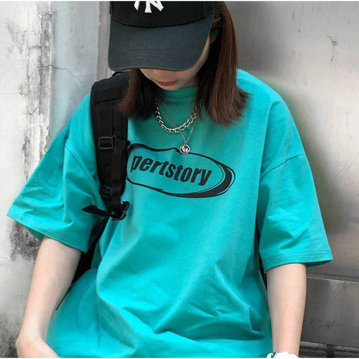 新品未使用未開封　Lサイズ　立体ロゴＴシャツ　韓国ファッション　体型カバー 楽天市場】＼15%OFF!クーポン／ tシャツ レディース 半袖