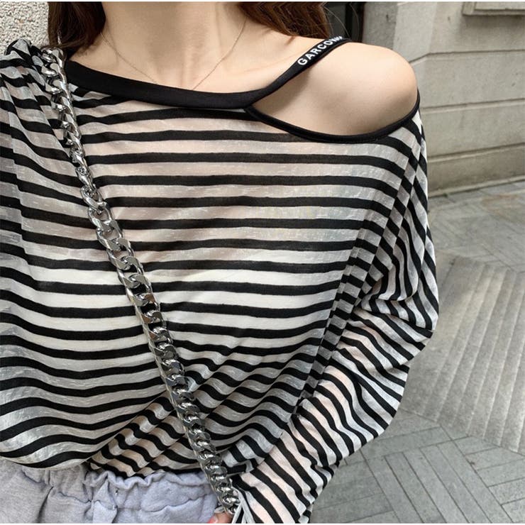 ボーダー | Tシャツ 長袖 ボーダー | And Kawaii