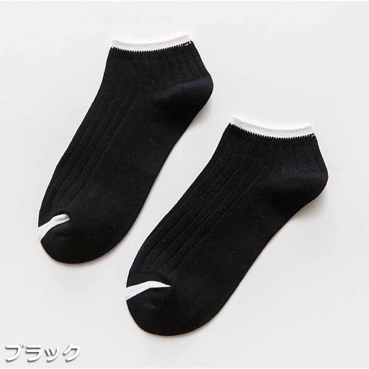 ブラック | ソックス 靴下 ショートソックス | And Kawaii