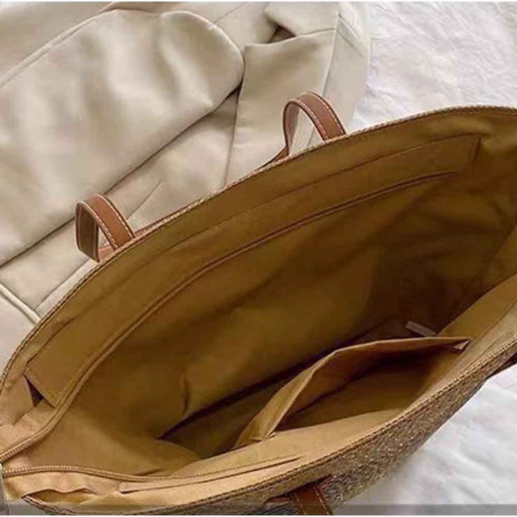 トートバッグ 草編みバッグ かごトートバッグ | And Kawaii | 詳細画像6 