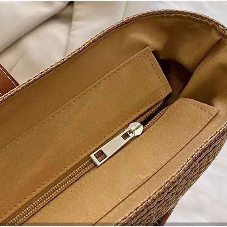 トートバッグ 草編みバッグ かごトートバッグ | And Kawaii | 詳細画像5 