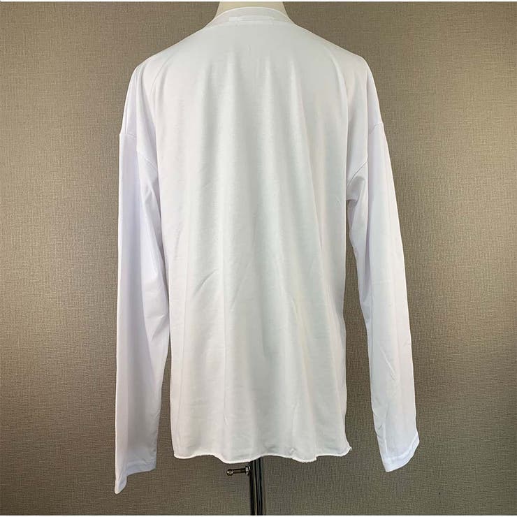 Tシャツ レディース トップス 長袖 ボタン付 無地 可愛い 韓国