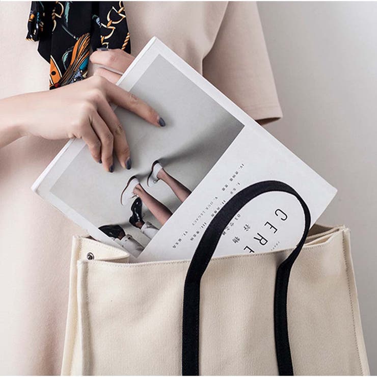 トートバッグ カジュアル手提げバッグ 肩かけバッグ | And Kawaii | 詳細画像5 