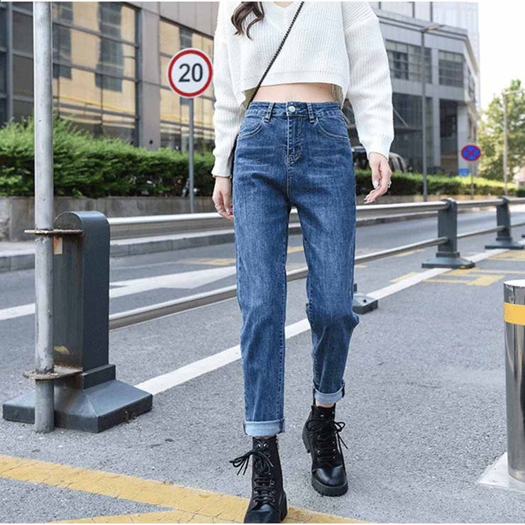 ストレート デニムパンツ レディース 品番 Akiw And Kawaii アンドカワイイ のレディース ファッション通販 Shoplist ショップリスト