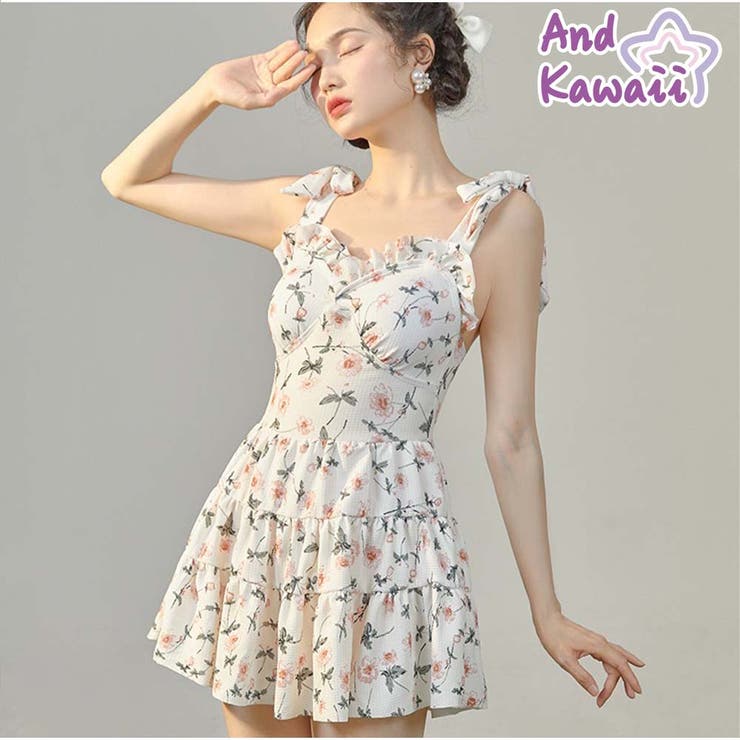 水着 オールインワン ワンピース | And Kawaii | 詳細画像1 