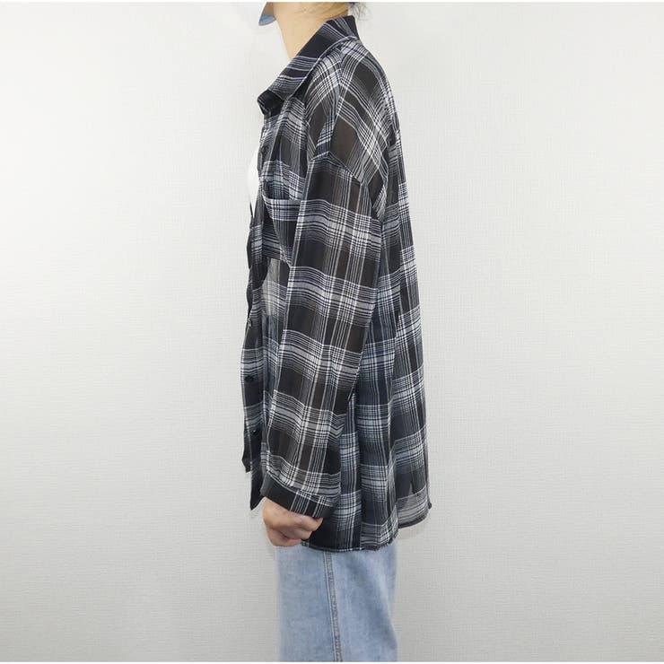 シャツ 新作 シアーシャツ | And Kawaii | 詳細画像4 