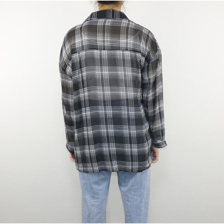 シャツ 新作 シアーシャツ | And Kawaii | 詳細画像5 