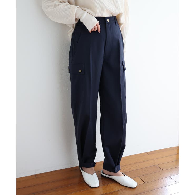 2way ツイル カーゴパンツ[品番：AZ000003934]｜andme