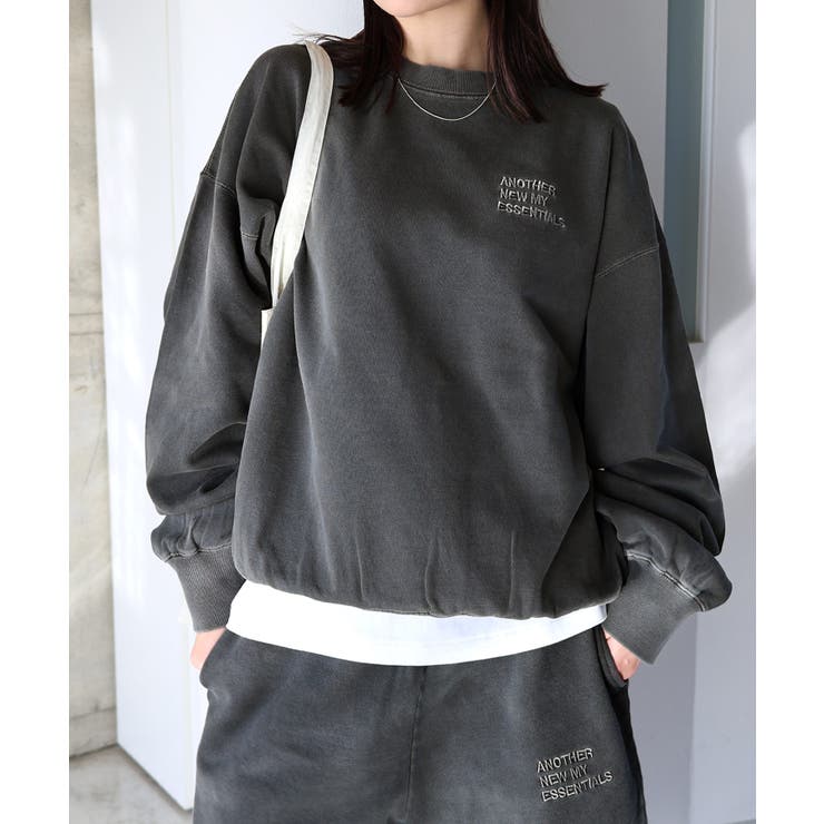 ブラック | ピグメント加工 ANME エンブロイダリー | andme