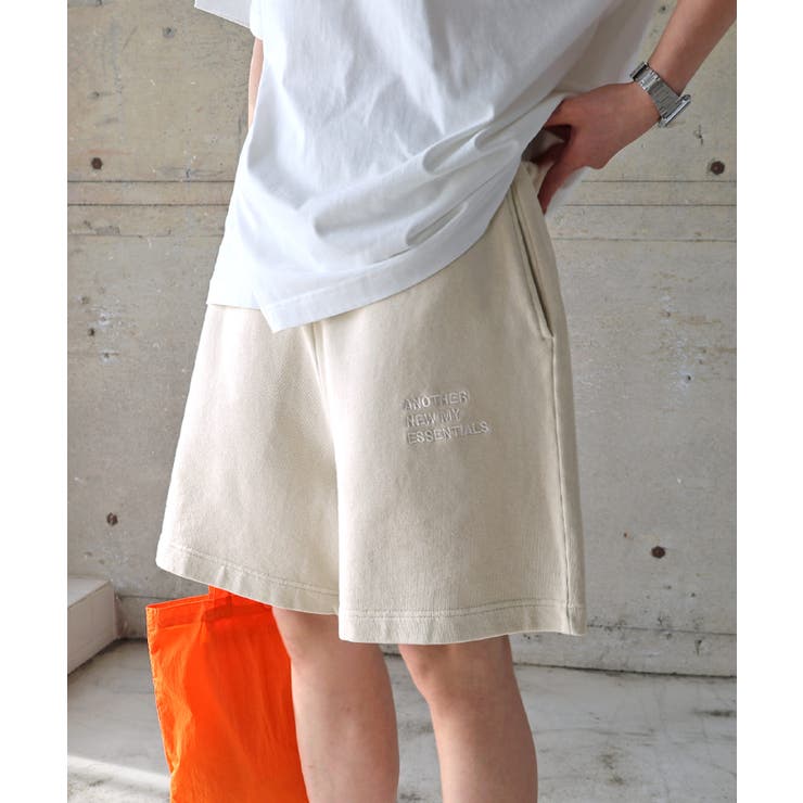 ベージュ | ピグメント加工 ANME エンブロイダリー | andme