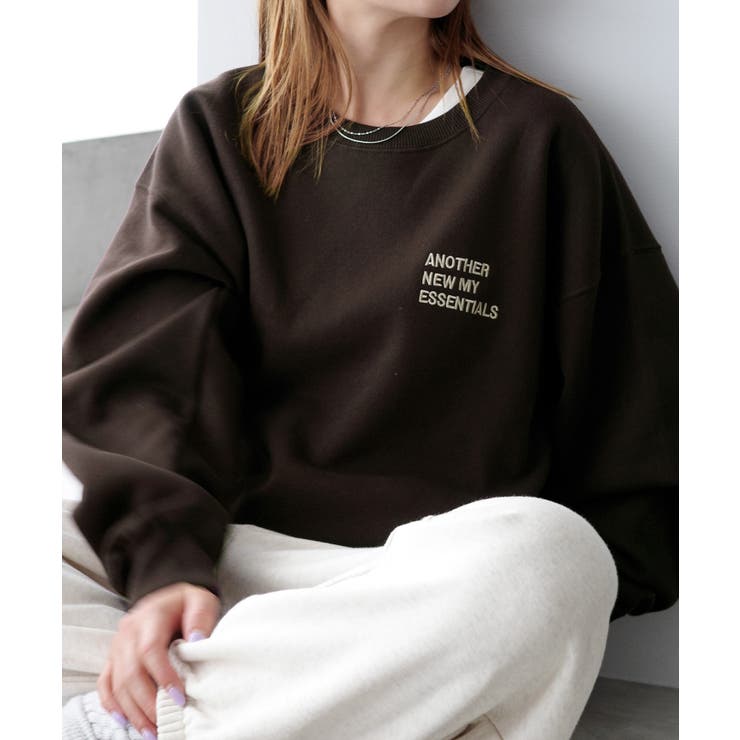 ブラウン | ANME アンメ 裏起毛 | andme