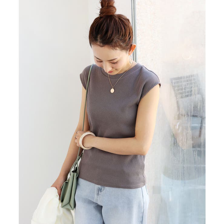 テレコリブ フレンチスリーブ Tシャツ 品番 Az And Me アンドミー のレディースファッション通販 Shoplist ショップリスト テレコリブ フレンチスリーブ Tシャツ 品番 Az And Me アンドミー のレディースファッション通販 Shoplist ショップリスト