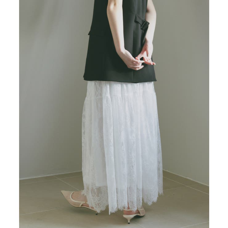 オフホワイト | Freesia フリージア レース | andme