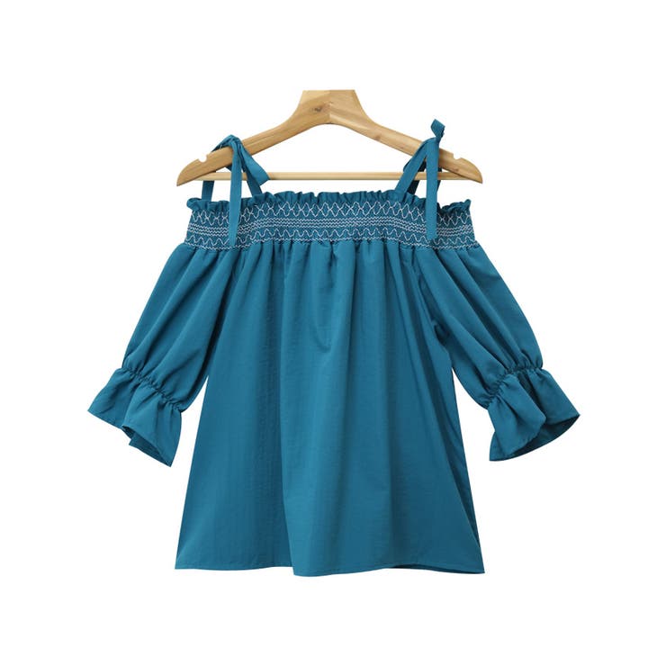 新品⭐︎EMMA TANK PALLADIO GRID リボンショルダーブラウス 楽天市場】PICCIN ショルダー3連リボンブラウス レディース