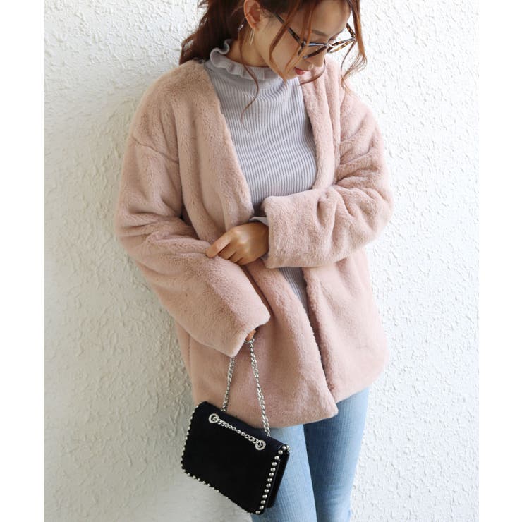 ノーカラー フェイク ファー 品番 Az And Me アンドミー のレディースファッション通販 Shoplist ショップリスト