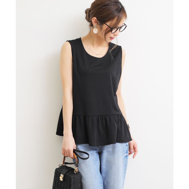 裾フレア ノースリーブ カットソー 品番 Az And Me アンドミー のレディース ファッション通販 Shoplist ショップリスト