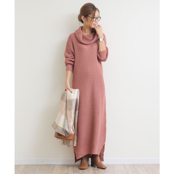 オフタートル ニット ワンピース 品番 Az And Me アンドミー のレディースファッション通販 Shoplist ショップリスト