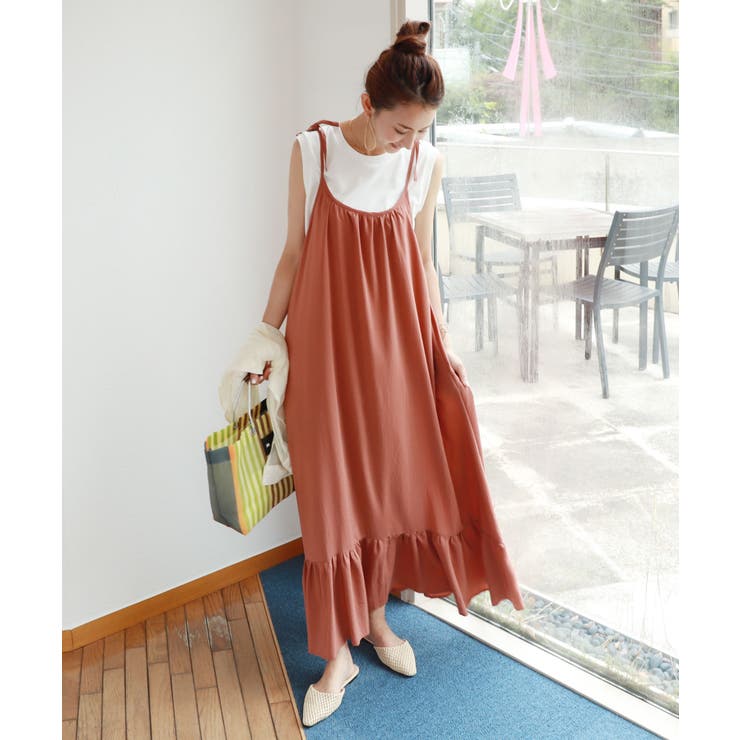 肩リボン ティアード ワンピース 品番 Az And Me アンドミー のレディースファッション通販 Shoplist ショップリスト