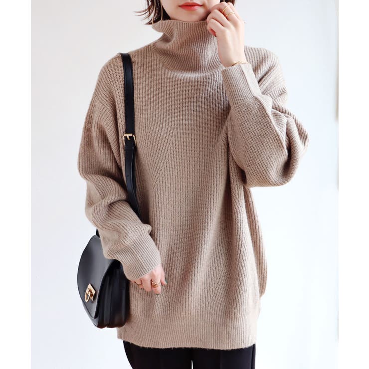 ハイネック オーバーサイズ ニット 品番 Az And Me アンドミー のレディース ファッション通販 Shoplist ショップリスト