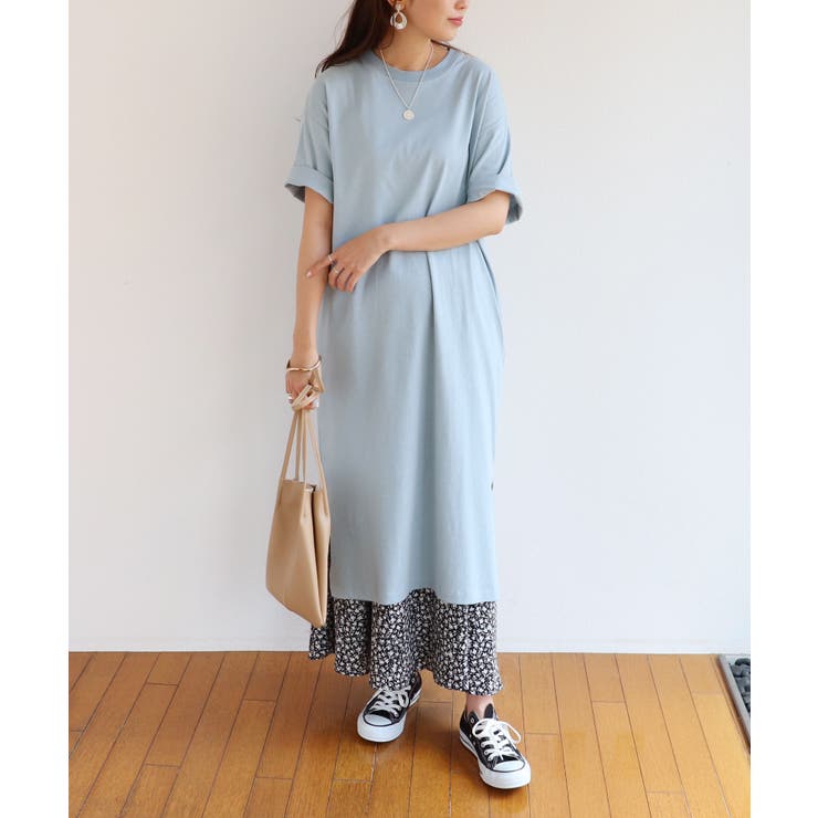 Usaコットン 汗染み防止 Tシャツワンピース 品番 Az And Me アンドミー のレディースファッション通販 Shoplist ショップリスト