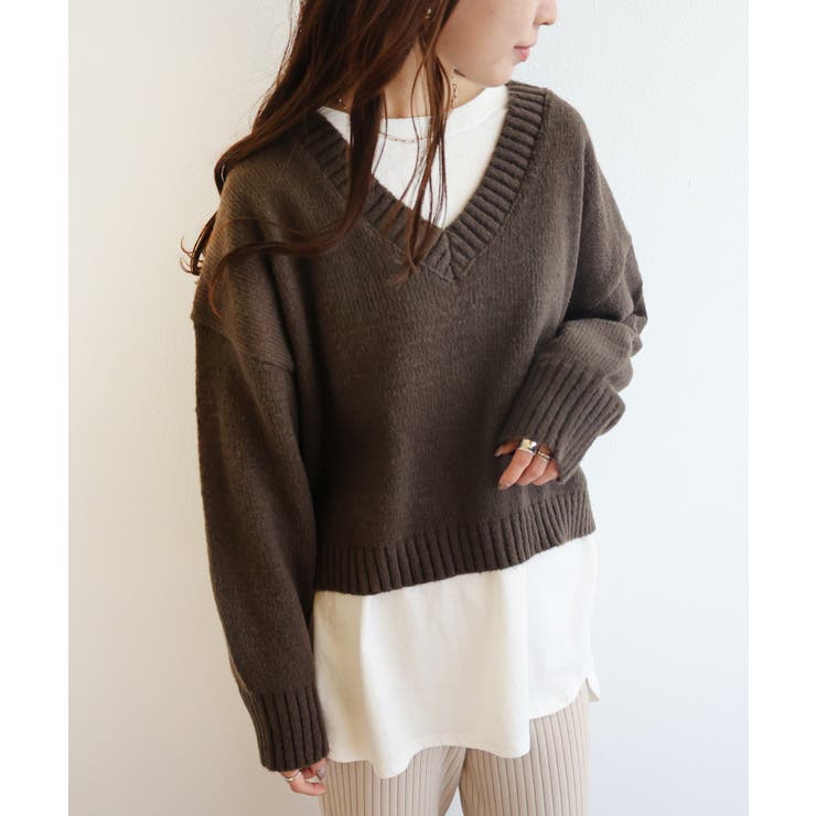 agnes b.（アニエスベー）の「JHY6 TS Vネックプルオーバー