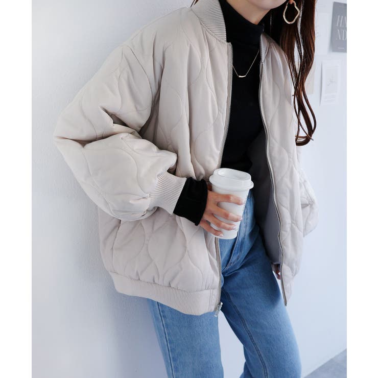 2way リバーシブル MA[品番：AZ000004177]｜andme（アンドミー）の