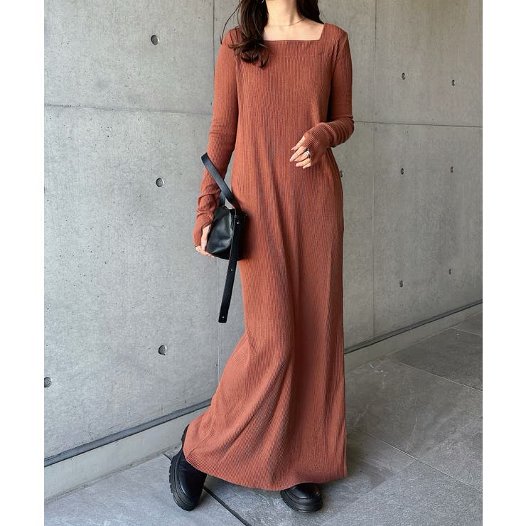 ピンクブラウン | セルフカット リブ 前後2way | andme