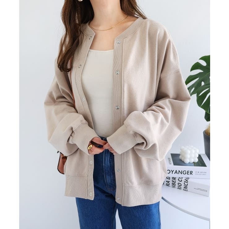 前後2way 裏毛 スウェット[品番：AZ000004252]｜and  Me（アンドミー）のレディースファッション通販｜SHOPLIST（ショップリスト）