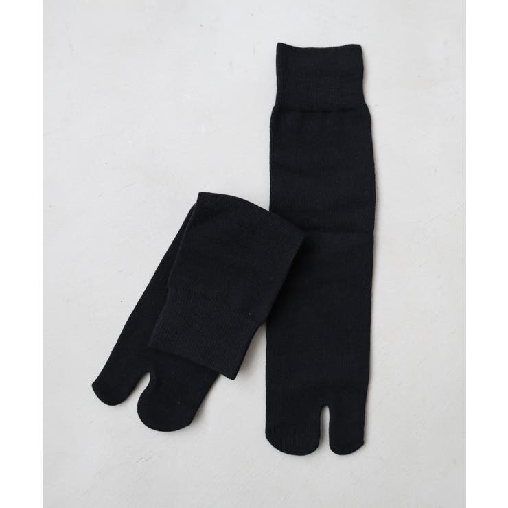 ブラック | コットン混 足袋 ソックス | andme