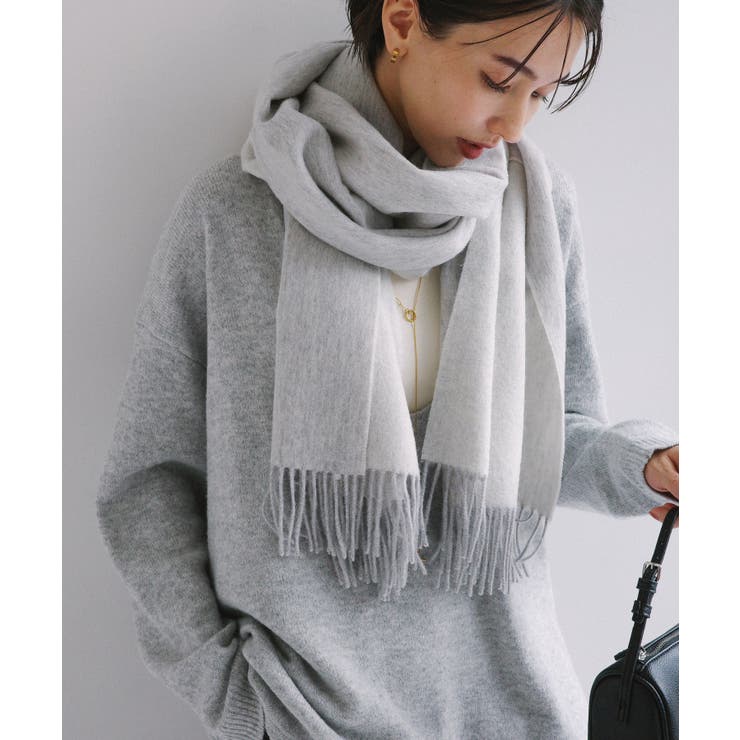 ライトグレー×オフ | evernavy エバーネイビー ウール | andme