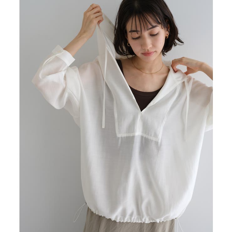 オフホワイト | evernavy エバーネイビー シアー | andme