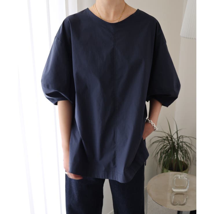 ネイビー | evernavy エバーネイビー ランタンスリーブ | andme